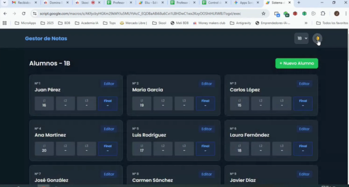 Nuetra última noche de la Sema Sheets