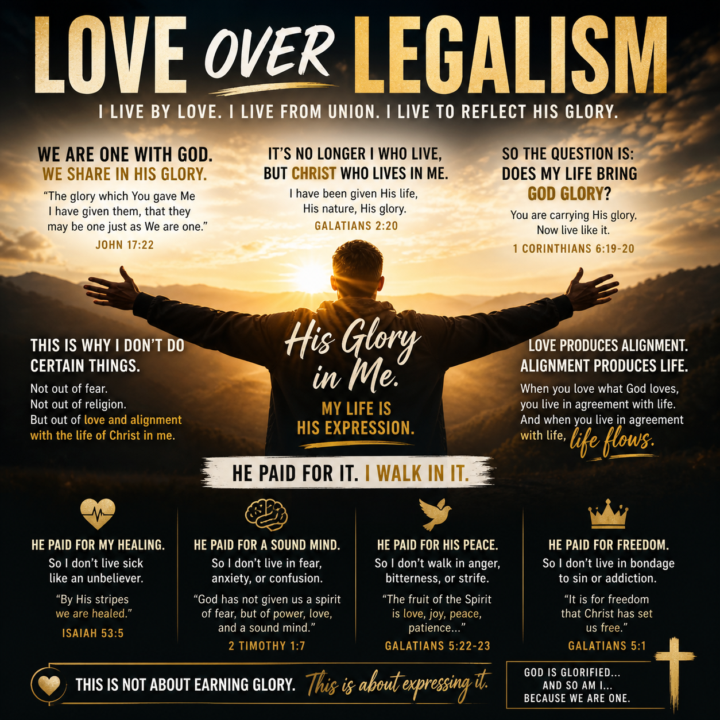 Love Over Legalism: Why I Live the Way I Live