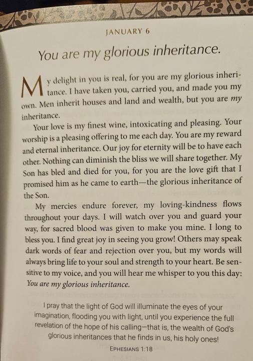 Devotional for January 6th