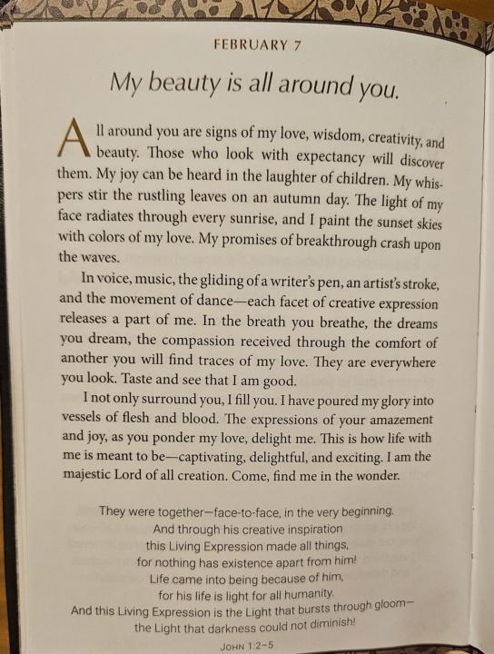 Devotional for February 7th 