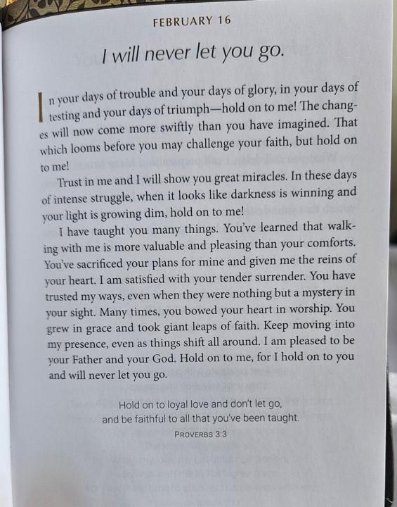 Devotional for February 16th 