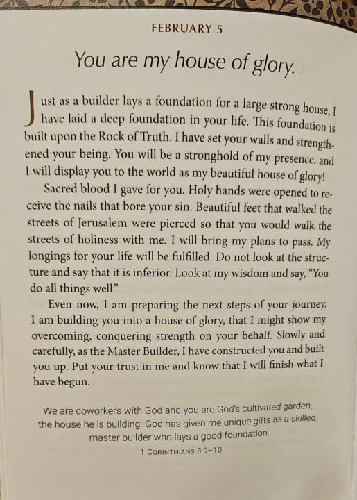 Devotional for February 5th