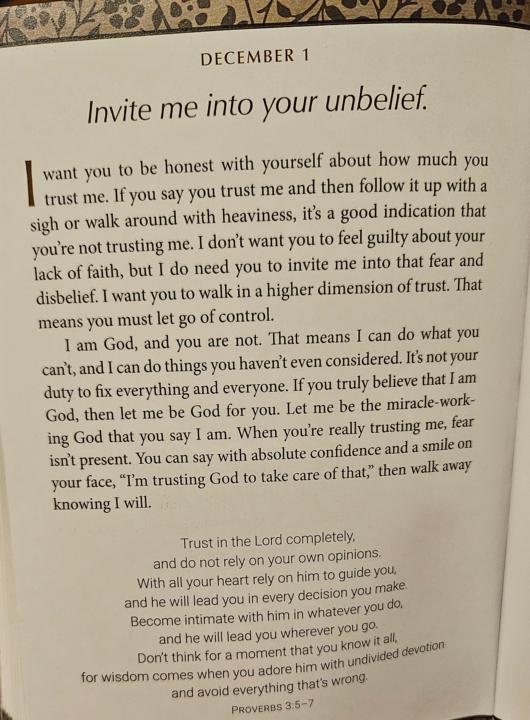 Devotional for December 11th