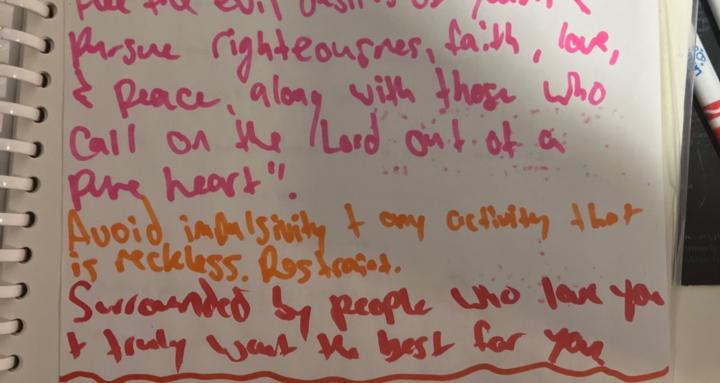 Tasty trauma, and healing.