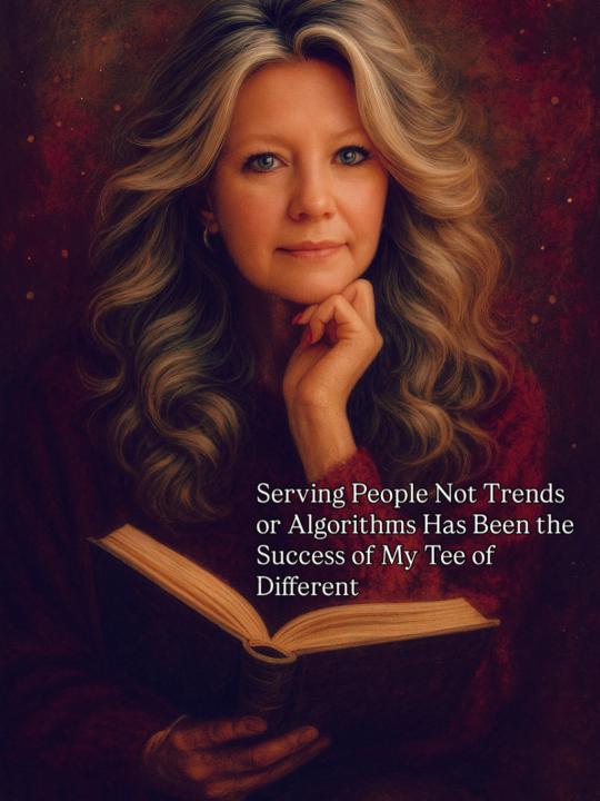 Miss Liz Serves Real Tee 