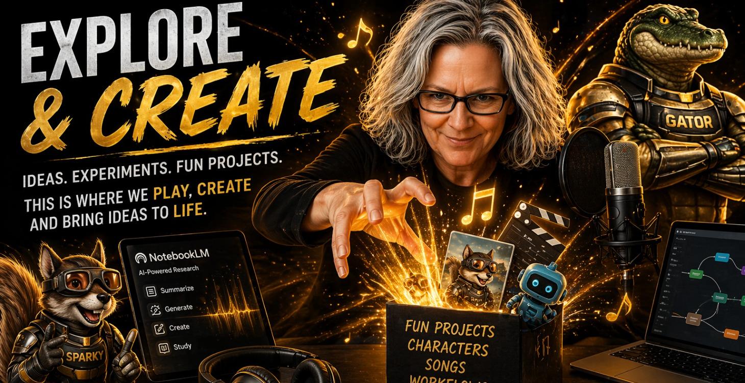 🚀 EXPLORE & CREATE  Ideas/Experiments/Real Builds