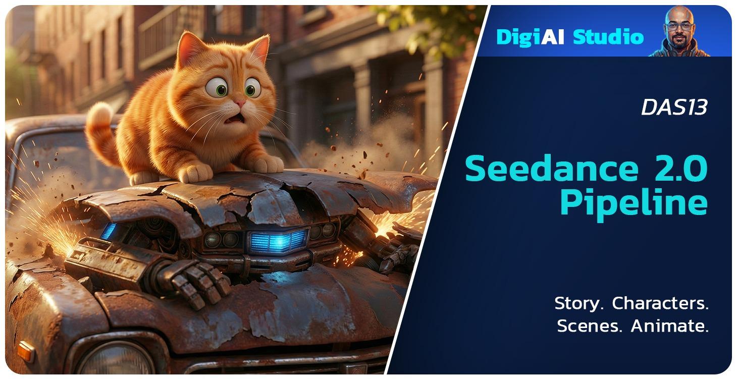 DAS13 | Cinematic AI Short Films with Seedance 2.0