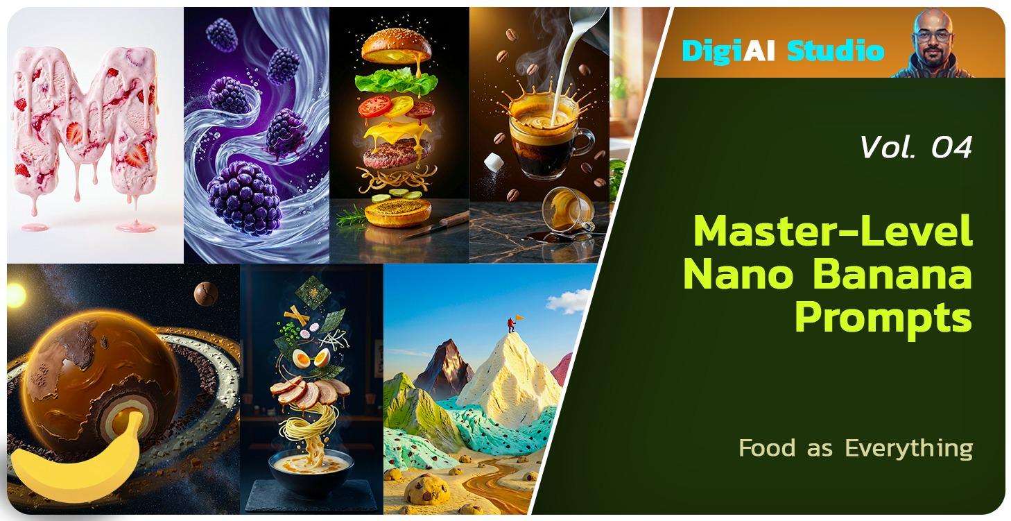 Vol.04 | Nano Banana Food as Everything