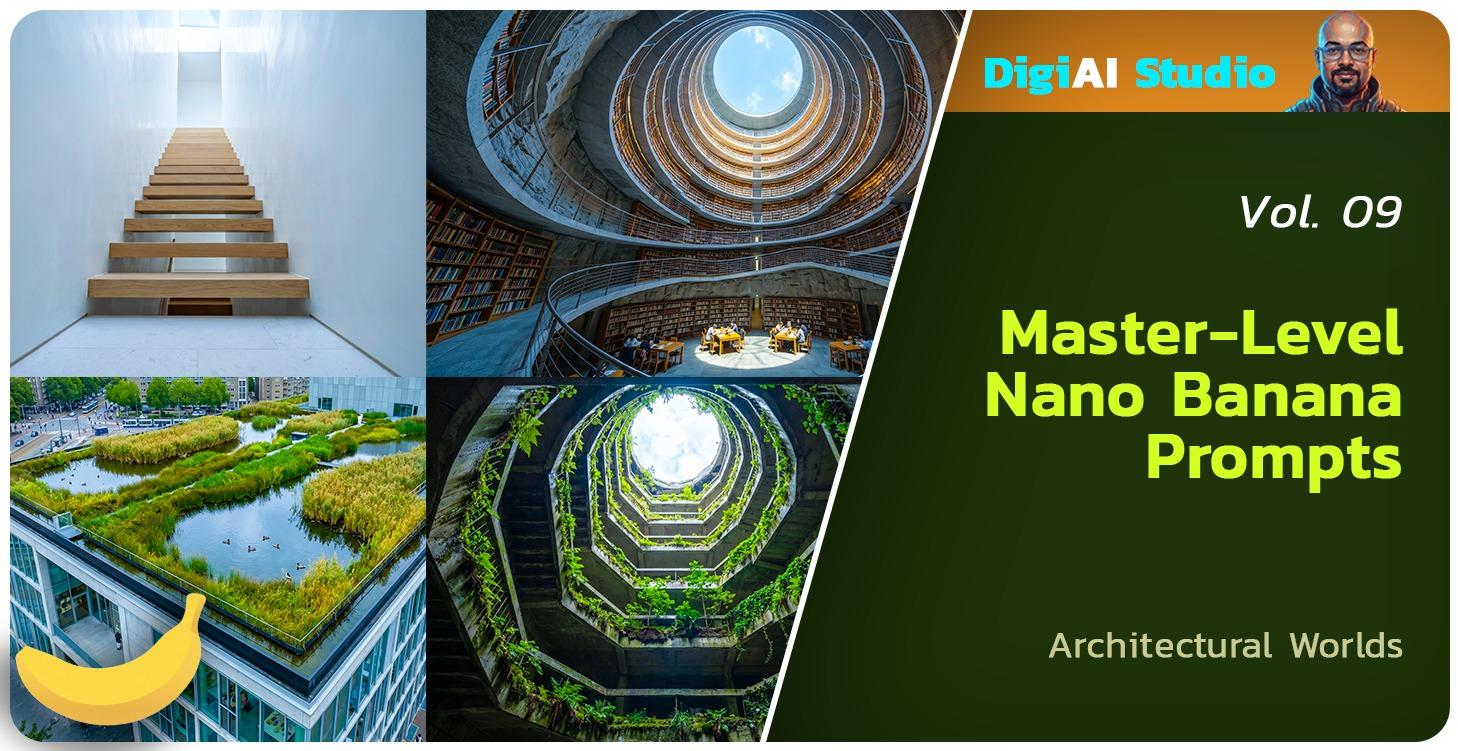 Vol.09 | Nano Banana Architectural Worlds