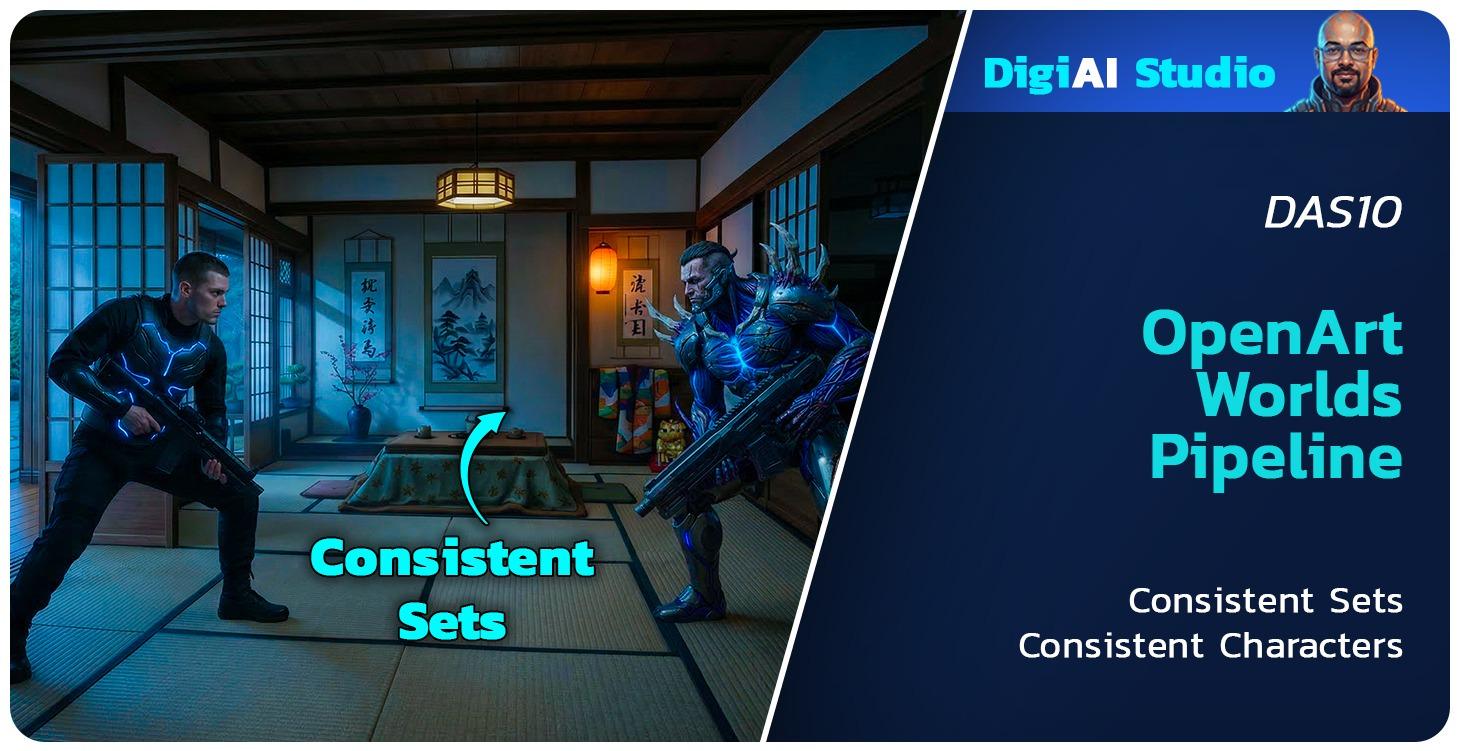 DAS10 | AI Set Design with OpenArt