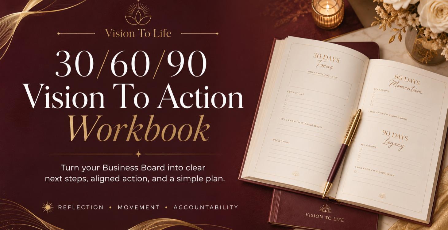 30/60/90 Vision To Action Workbook