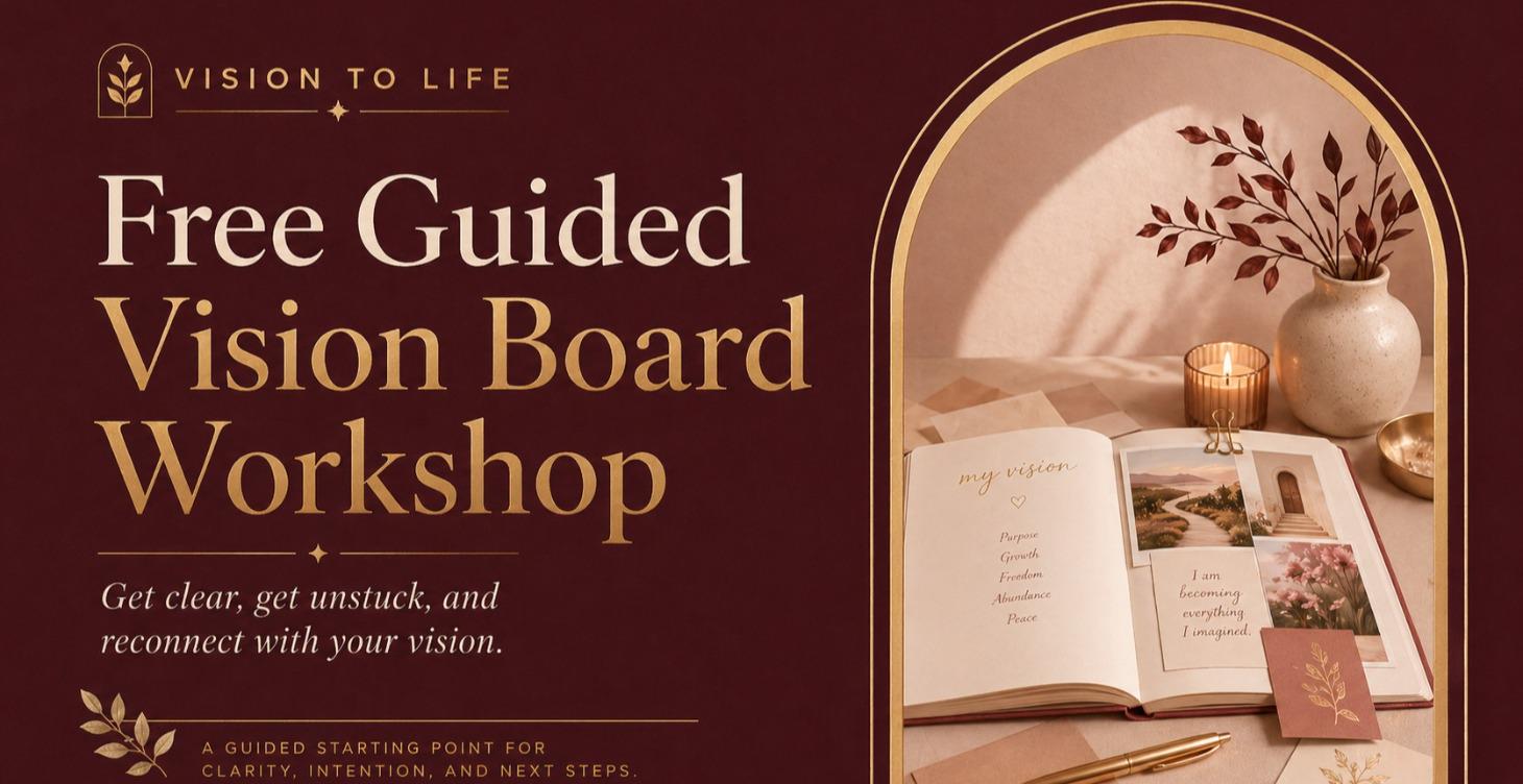 Free Guided Vision Board Workshop