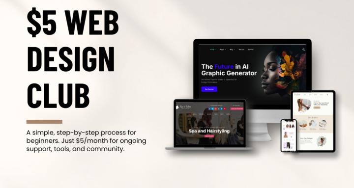 $5 Web Design Club