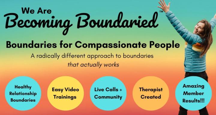 Becoming Boundaried