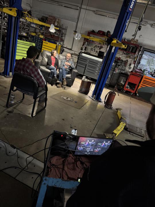 Shooting a mini documentary 