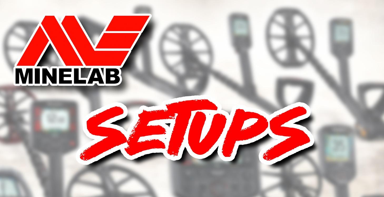Minelab Metal Detectors - Setups