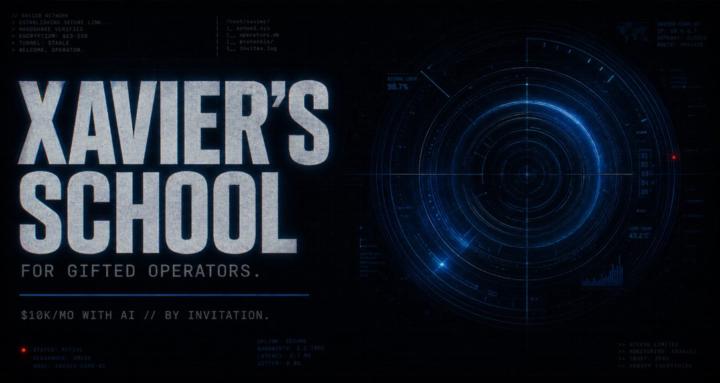 Xavier's school