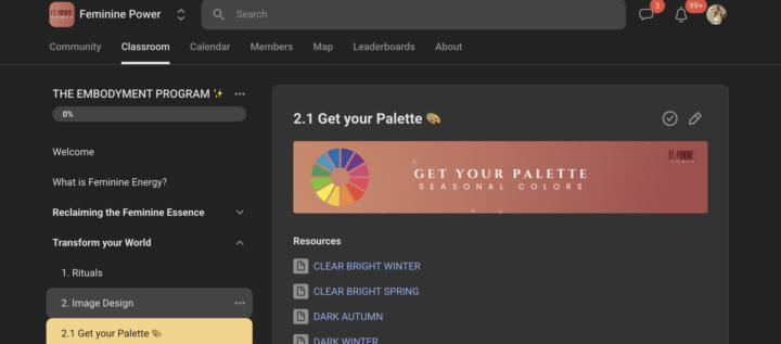 ✨ New Steps Added: Your True Color Palette 🎨 & Self-Love Rituals ❤️