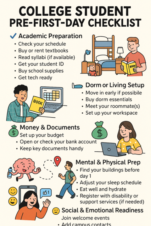 First Day for college students!