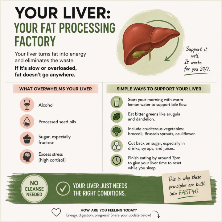 Your Liver Doesn't Burn Fat Alone, It Processes It