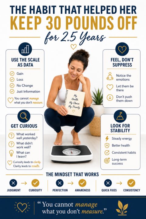 The Habit That Helped Her Keep 30 Pounds Off for 2.5 Years