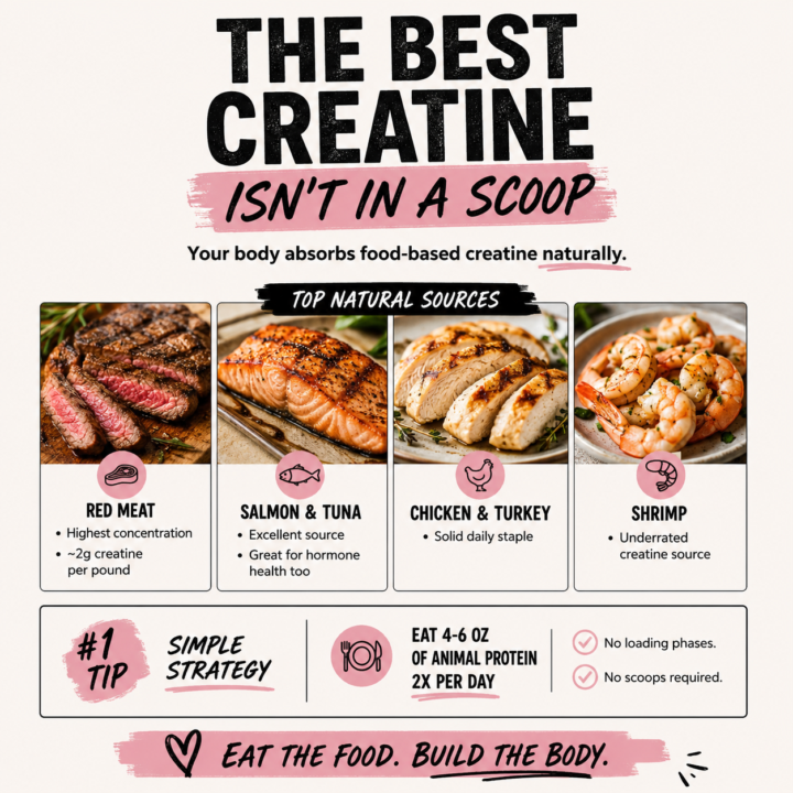THE BEST CREATINE ISN'T IN A SCOOP