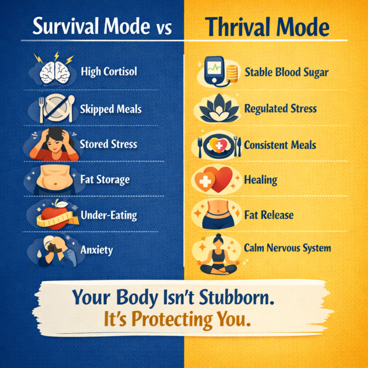 Cortisol Is Not the Enemy. Survival Mode Is.