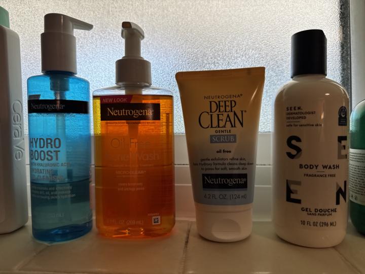 Neutrogena Oil free products