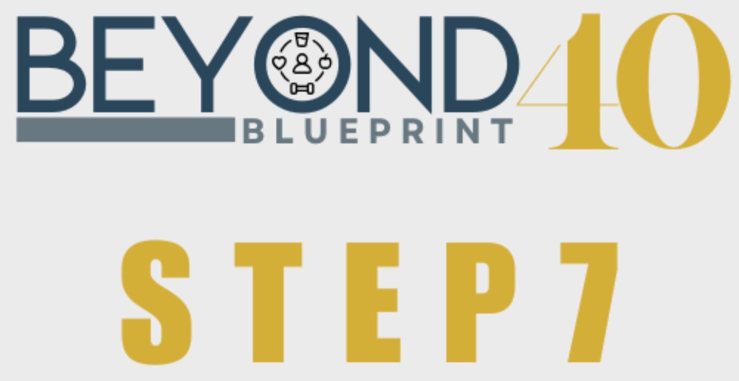STEP #7: FAST40 FIT