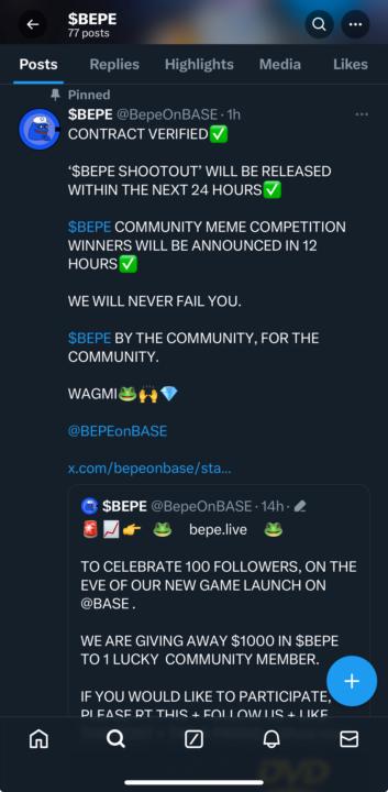 🔵 BEPE CONTRACT FIXED 🔵