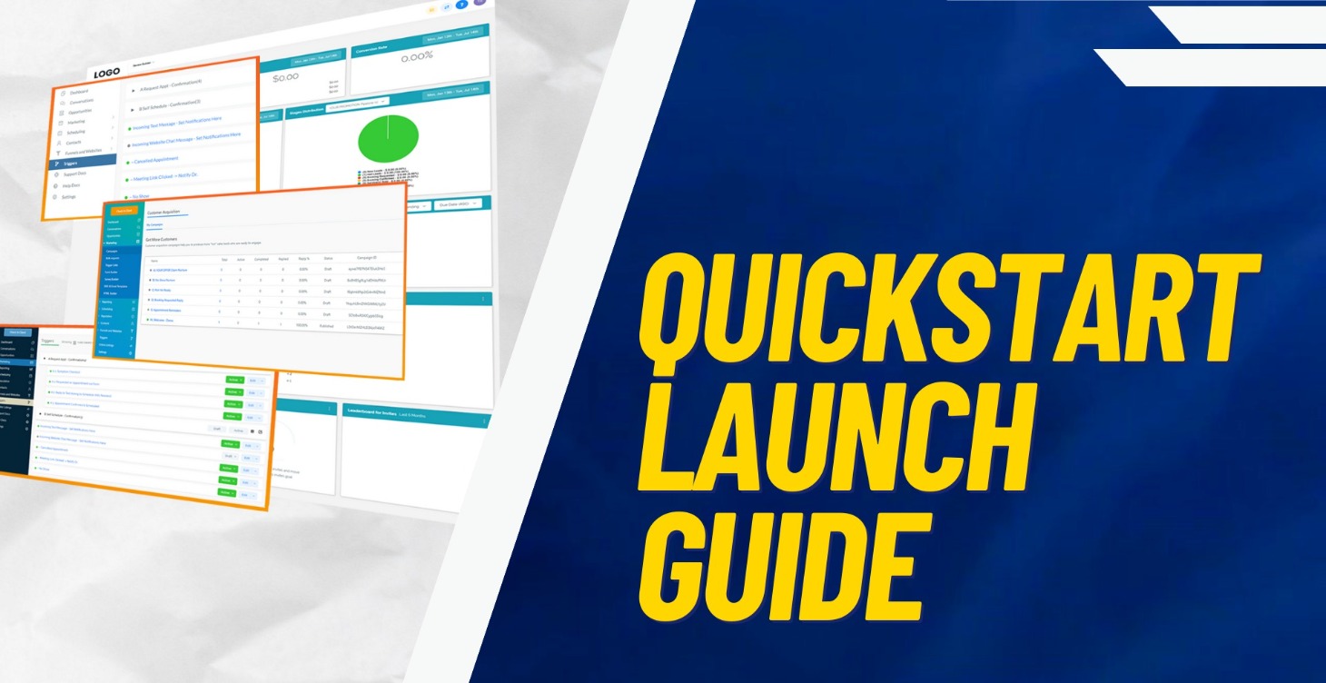 GoHighLevel Quickstart Launch Guide