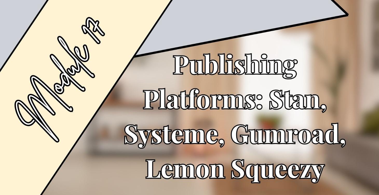 P. 3: M. 17 Publishing Platforms
