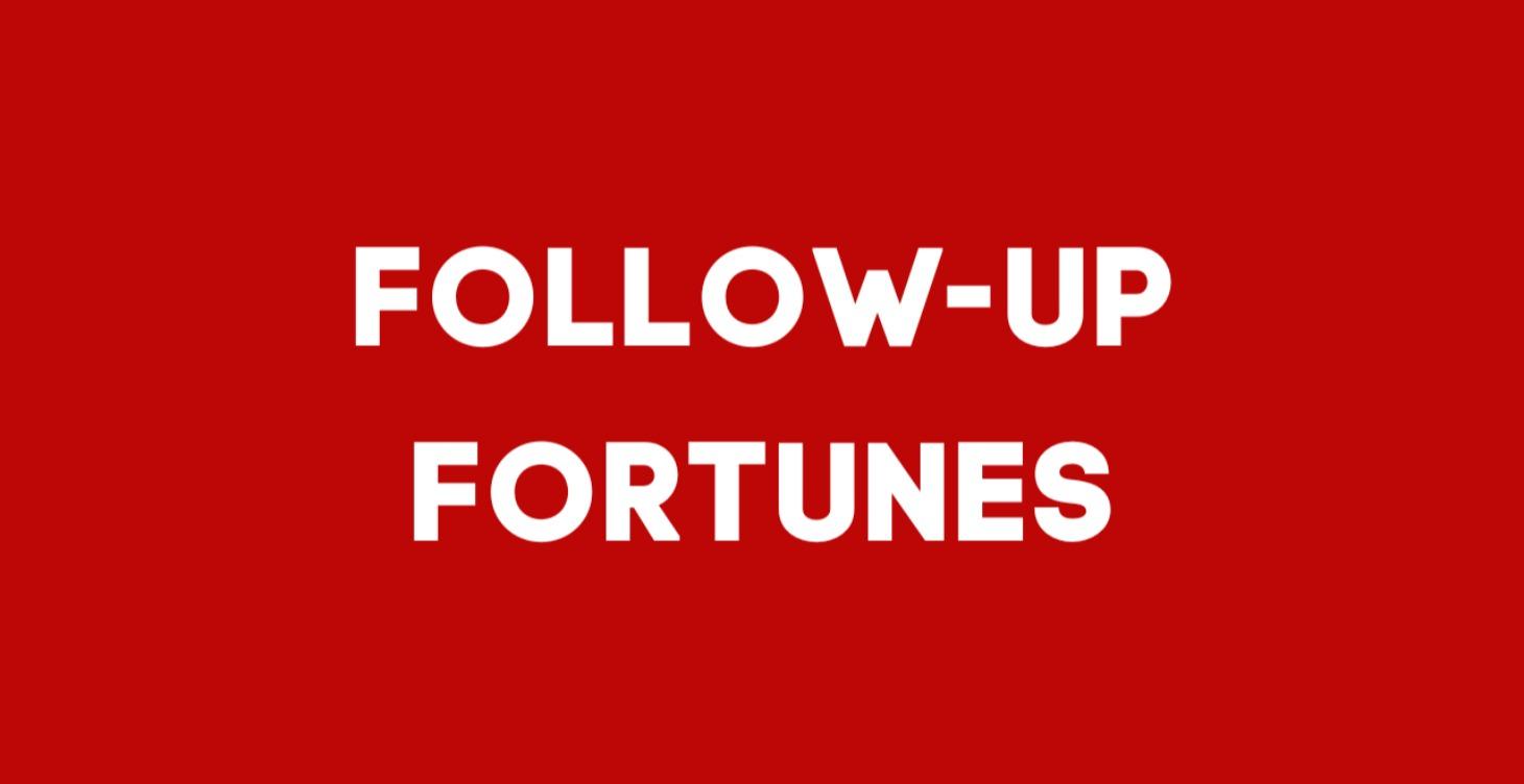 Seller FollowUp Fortunes