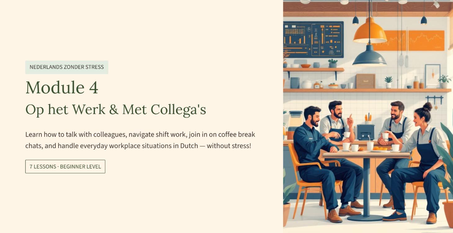 Module 4: Op het werk