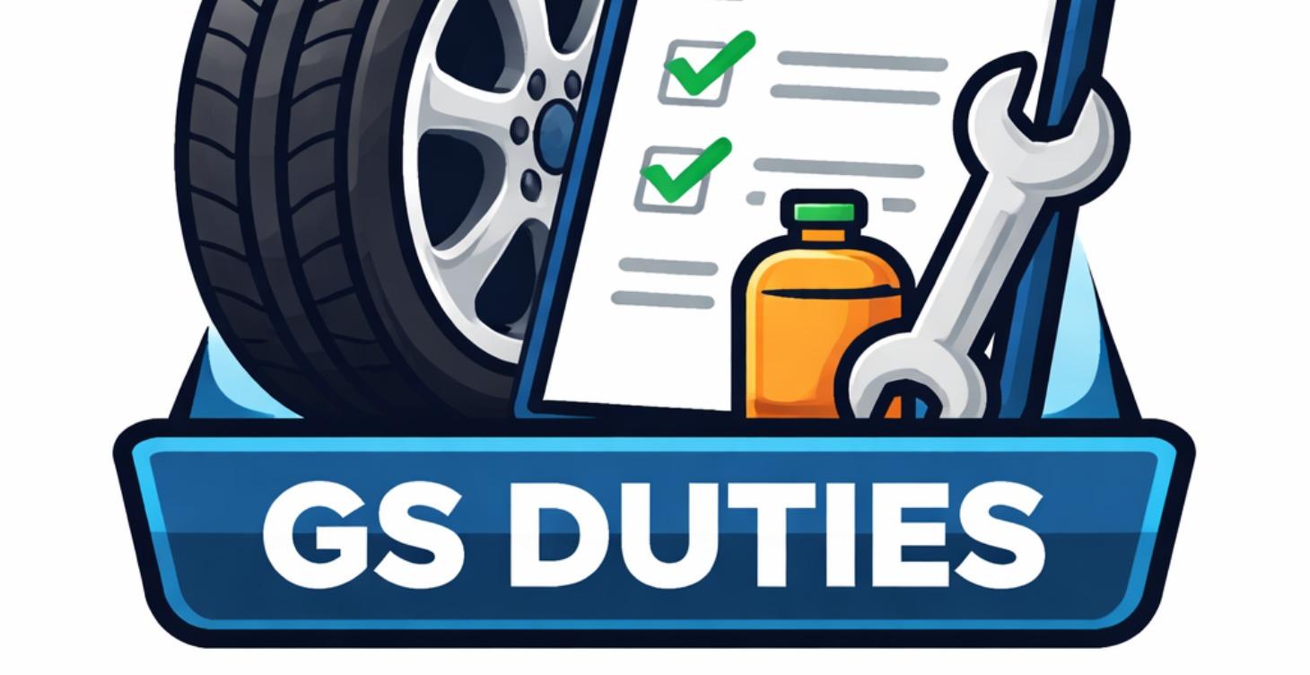 GS Duties - Required Before Tech Onboarding