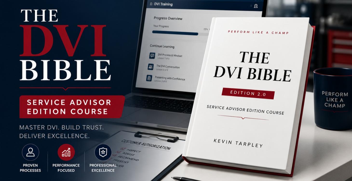 The DVI Bible - Service Advisor Edition Course