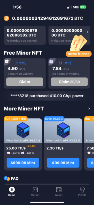 Bitcoin mining 
