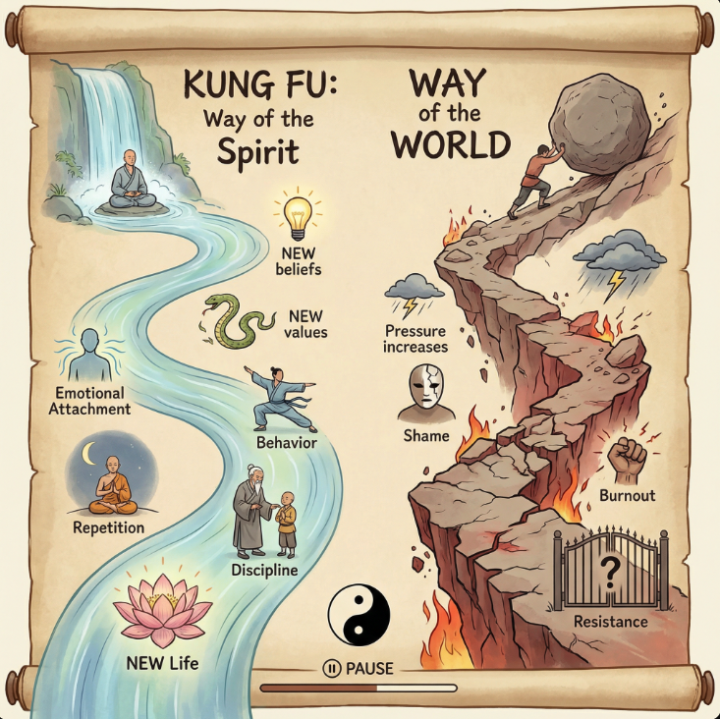 Two Paths. One Choice. Which Are You Walking Today?