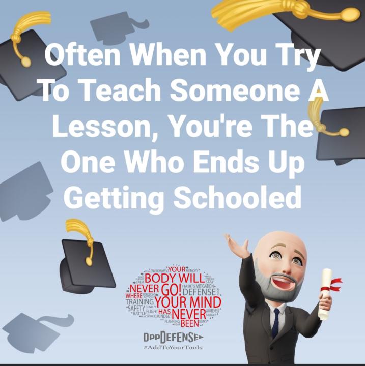 Often our biggest threat is our ego 