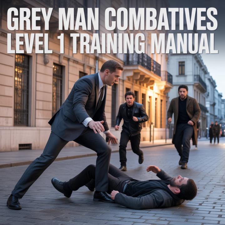 NEW RESOURCE DROP: Grey Man Combatives Level 1 Training Manual