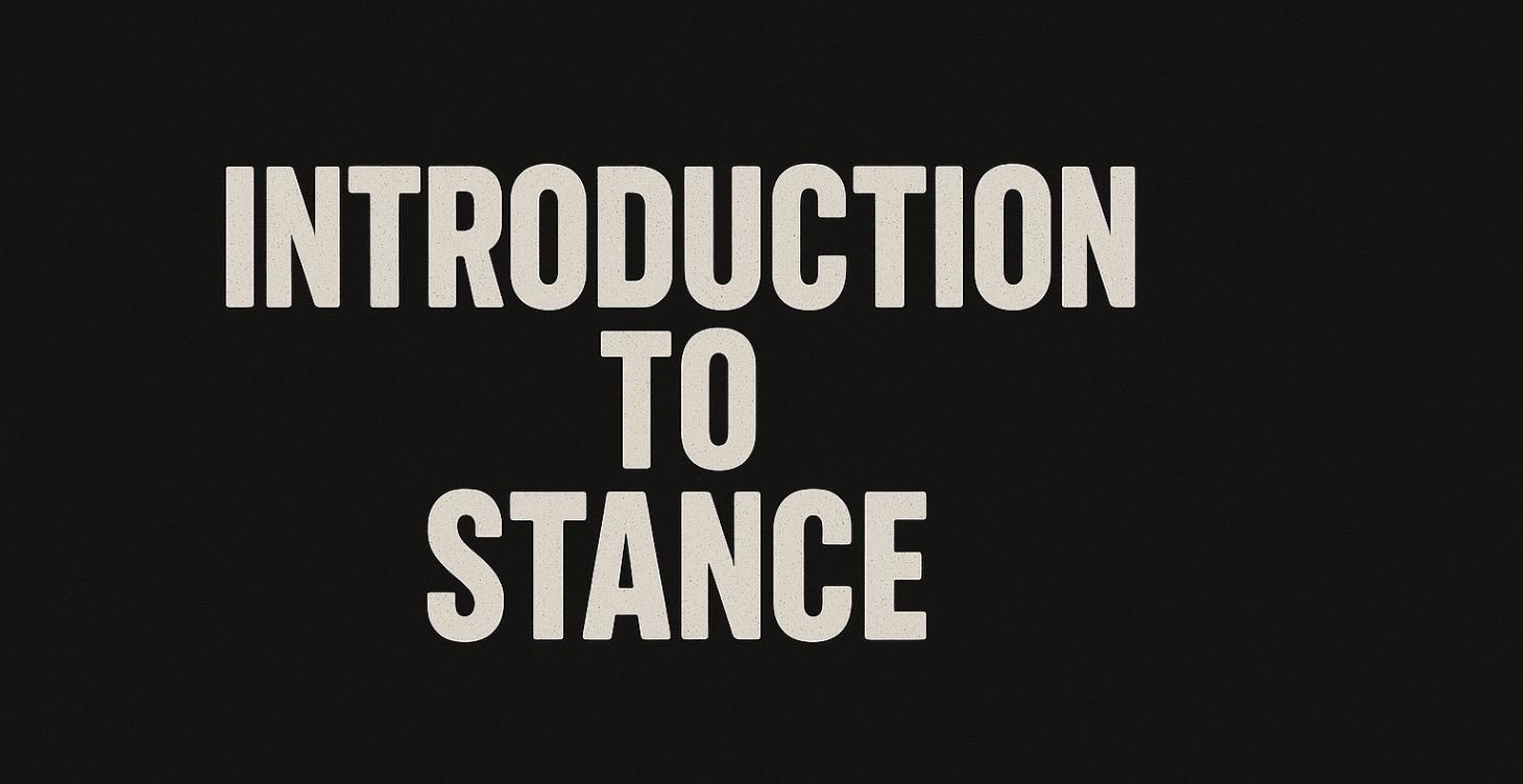 Introduction to Stance
