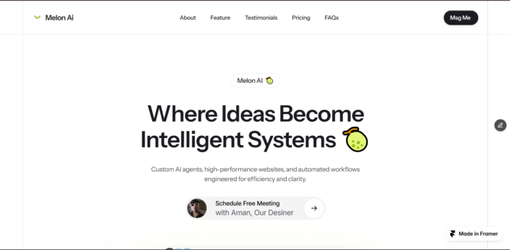 "Just Launched My AI Agency Website 🚀"