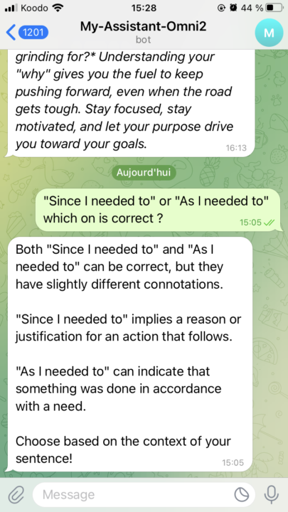 🦾Built my personal AI Assistant Through Automation