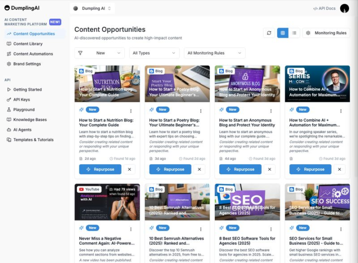 Introducing the AI Content Automation Platform