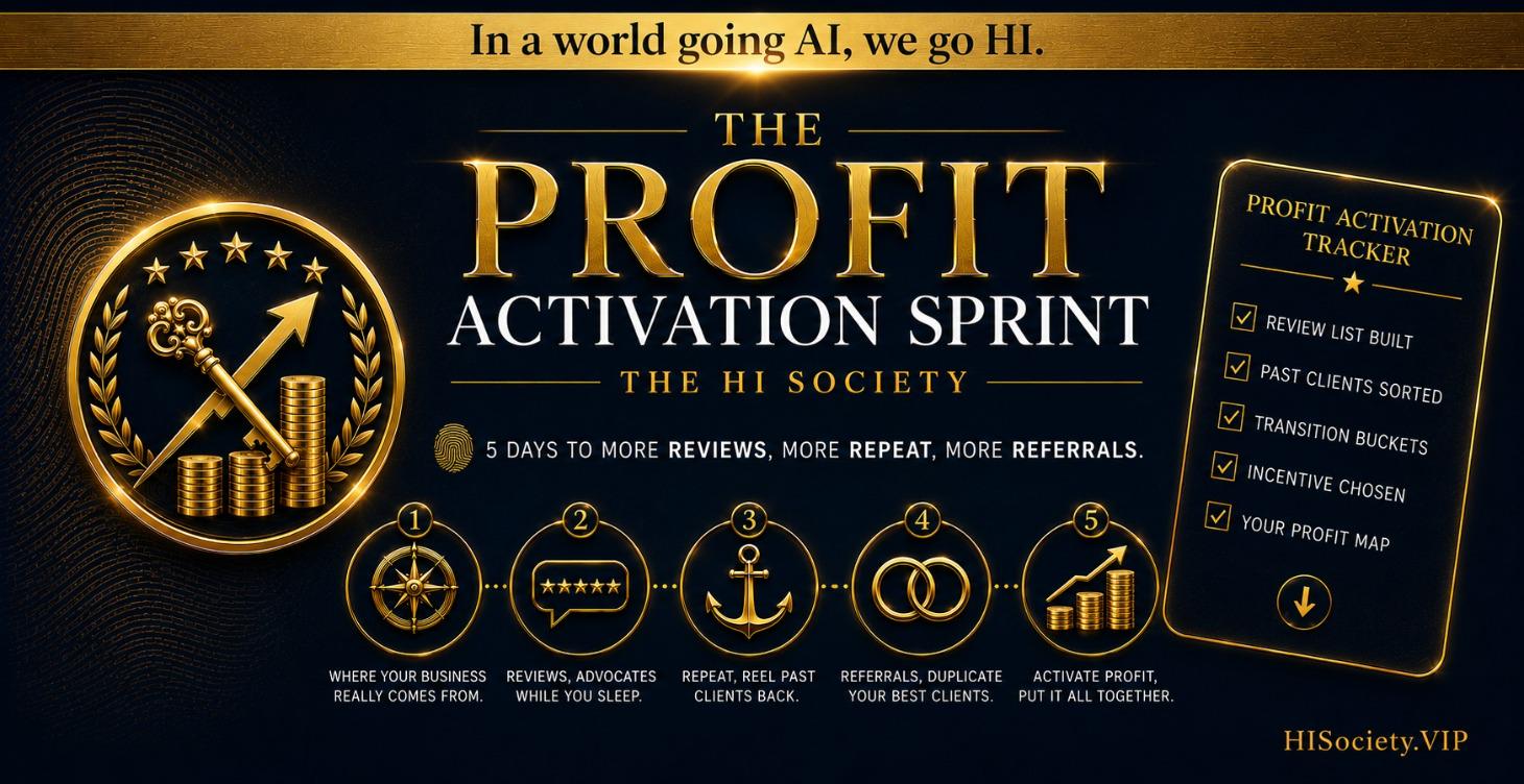 The Profit Activation Sprint