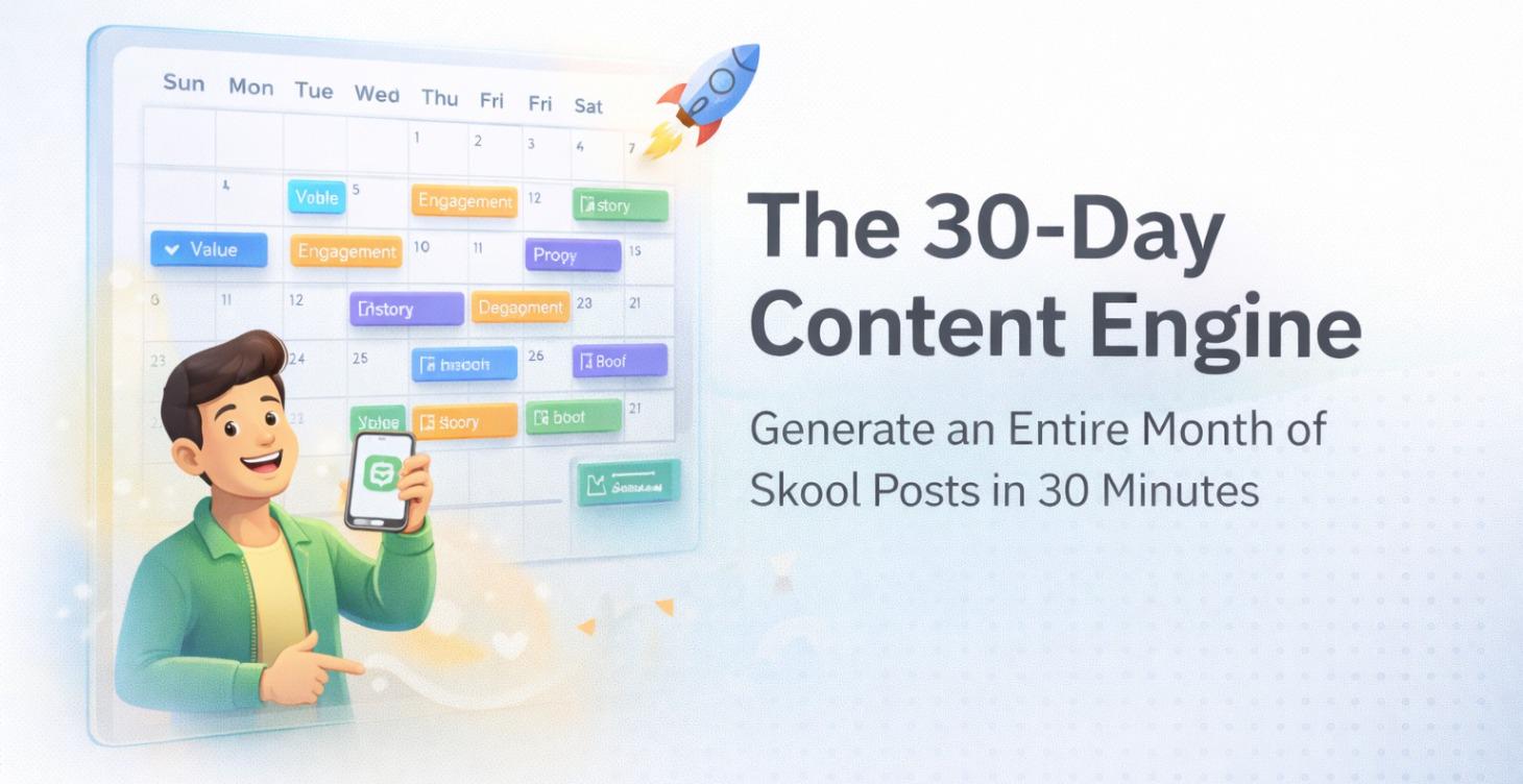 📘 Course 4: The 30-Day Content Engine
