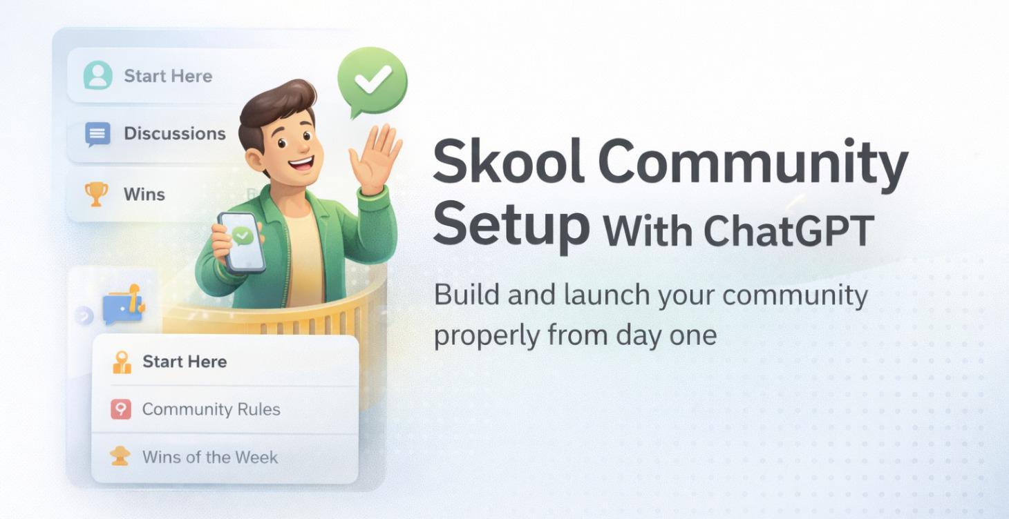 📘 Course 3: Skool Community Setup With ChatGPT