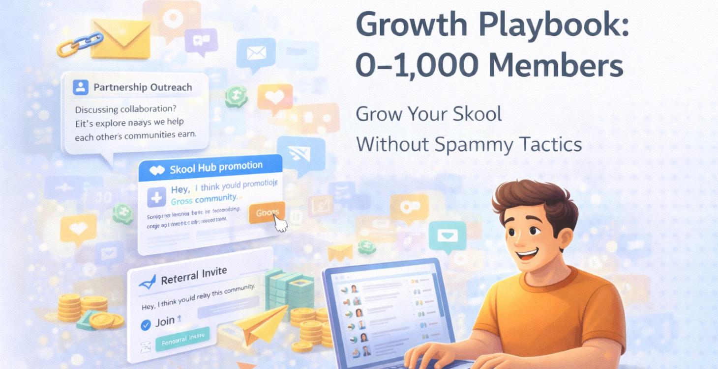 📘 Course 8: Growth Playbook – 0 to 1,000 Members