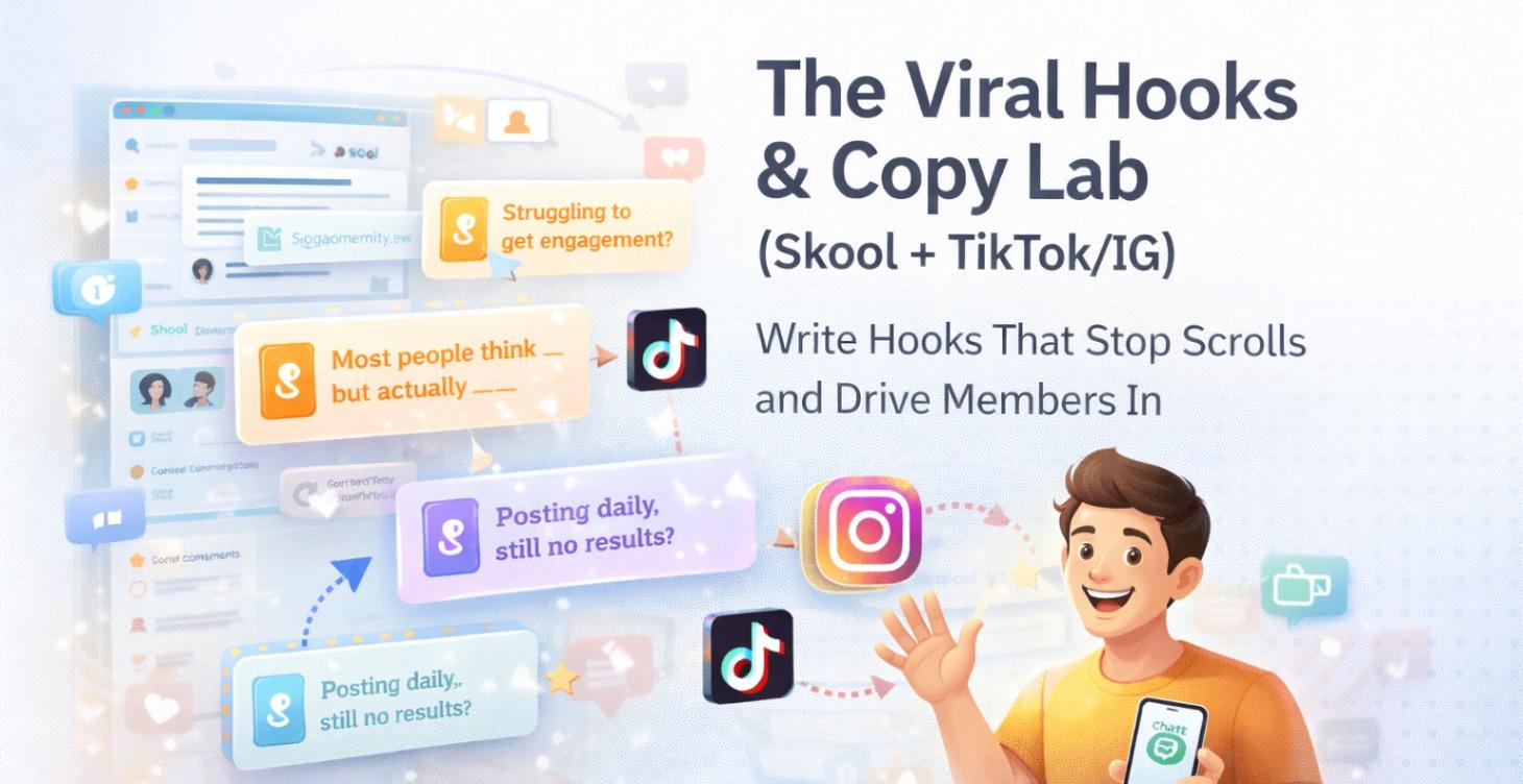 📘 Course 6: The Viral Hooks & Copy Lab