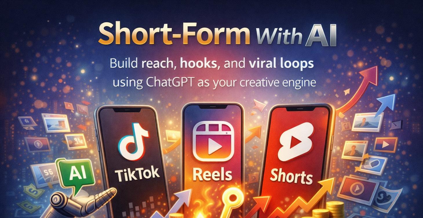 Short-Form With AI (TikTok, Reels & Shorts)